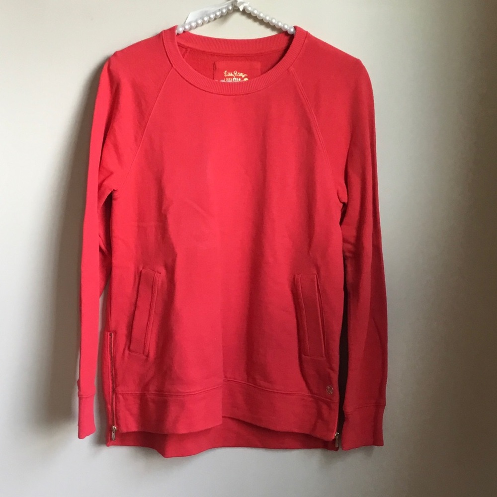 Lilly Pulitzer Luxletic Beachcomber Side Zip Pullover XS